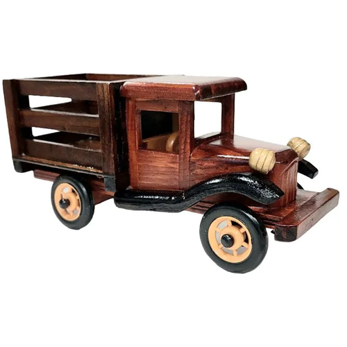 фото Машинка деревянная "ретро грузовик" нет