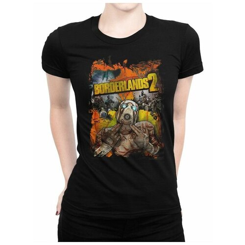 фото Футболка design heroes borderlands 2 женская черная 3xl