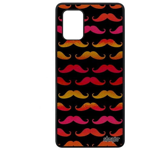 фото Чехол для мобильного galaxy a71, "усы" мистер гламур utaupia