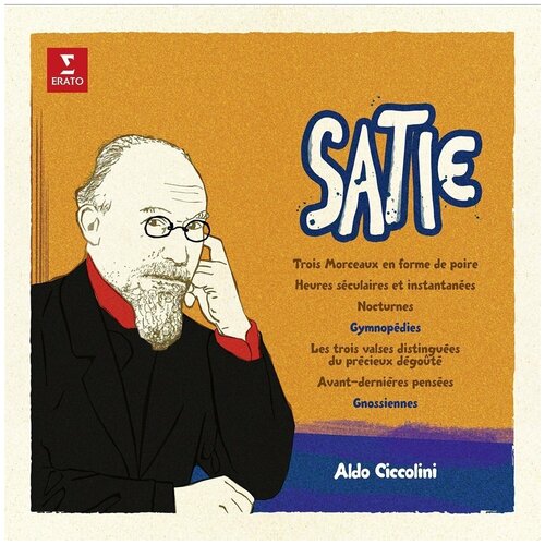 Виниловая пластинка Warner Classics Aldo Ciccolini – Satie: Gymnopedies / Gnossiennes erik satie aldo ciccolini piano works cd5 2003 classic europe