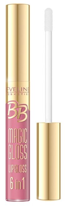 Блеск EVELINE (Эвелин) для губ BB magic gloss тон 598 9мл - фото №4