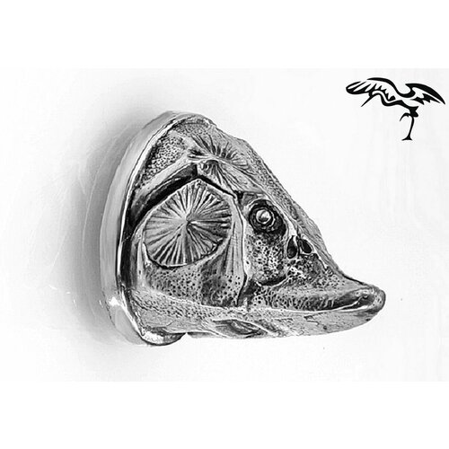 Навершие/Голова Осетра/Мельхиор/