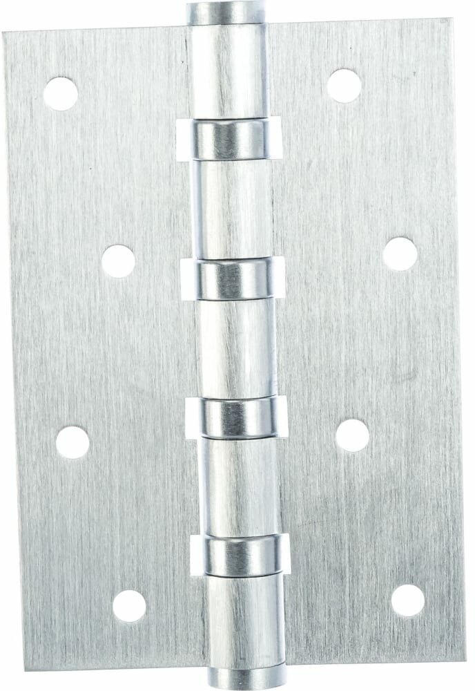 петля универсальная латунь a010-c 100*70*3-4bb-132 матовый хром Palladium - фото №4
