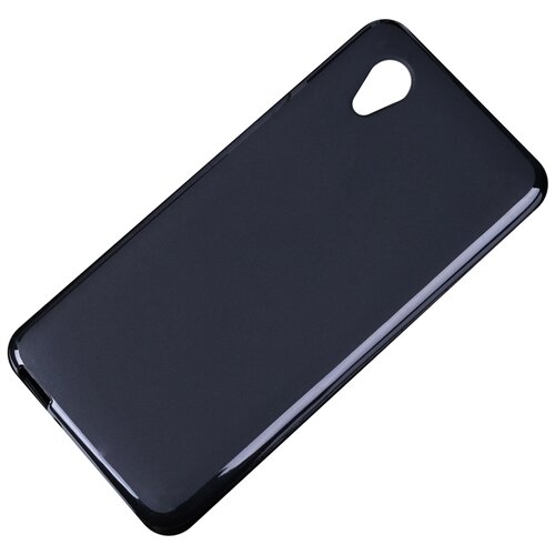 фото Чехол панель-накладка mypads для alcatel 1 5033d ультра-тонкая полимерная из мягкого качественного силикона черная