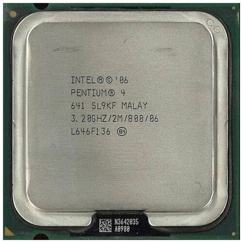 Процессор Intel Pentium 4 641 Cedar Mill LGA775,  1 x 3200 МГц, OEM