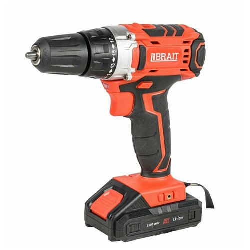 Дрель аккумуляторная BRAIT BCD20SS 18В 2 АКБ 354400₽
