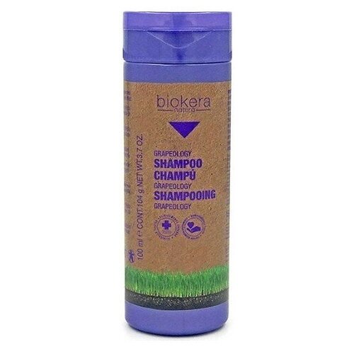 Salerm Cosmetics шампунь Biokera Grapeology с маслом виноградной косточки, 100 мл