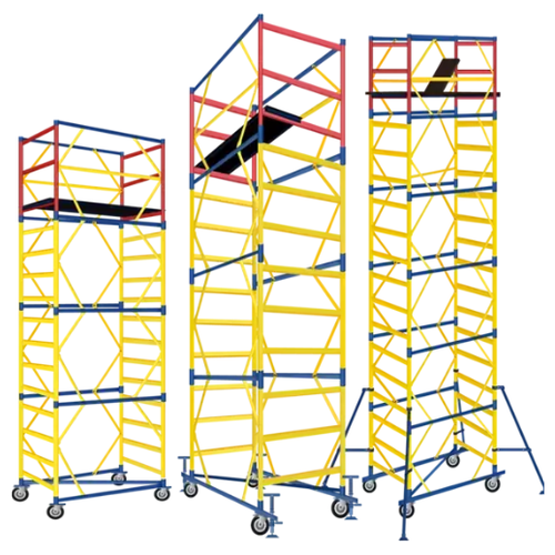 Вышка-тура строительная ВСП 250-1.2x2.0 передвижная базовый блок + 3 секции (5,1 м)