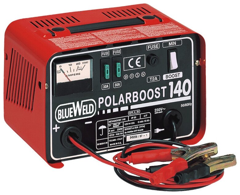 Зарядное устройство BLUEWELD Polarboost 140 черный/красный
