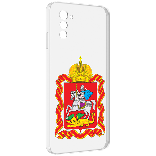 Чехол MyPads герб-московская-область для UleFone Note 12 / Note 12P задняя-панель-накладка-бампер