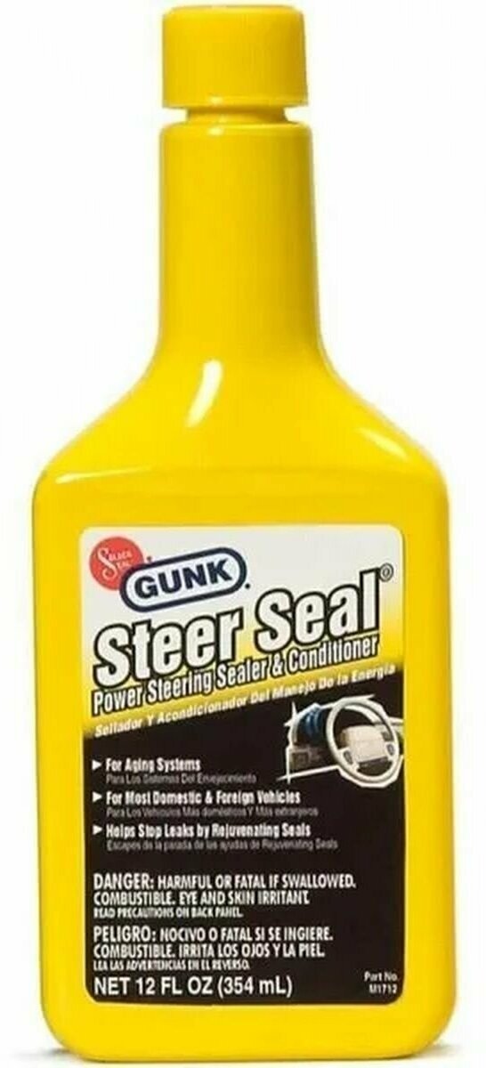 M1712 GUNK Герметик и кондиционер гидроусилителя 354 мл GUNK M1712