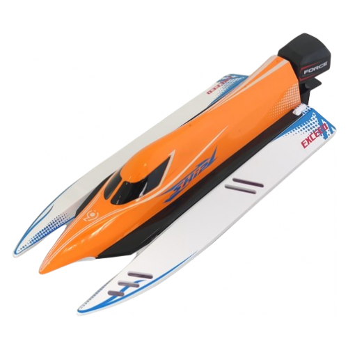 Бесколлекторный катер на радиоуправлении Speedboat (2.4G, 45км/ч, 43 см) WL Toys WL915-A-ORANGE