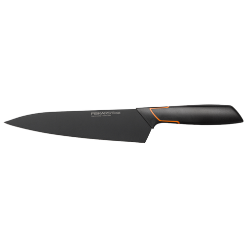 фото Нож универсальный fiskars edge, лезвие 19 см, черный/оранжевый