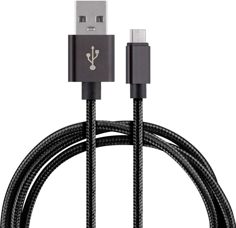 Кабель Energy ET-25 USB/Type-C, черный