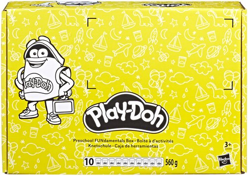 Масса для лепки Play-Doh Набор для обучения дошкольников (E2544F02) 10 цв.