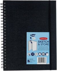 Скетчбук для зарисовок Derwent Sketch&Store 29.7 х 21 см (A4), 165 г/м², 56 л.