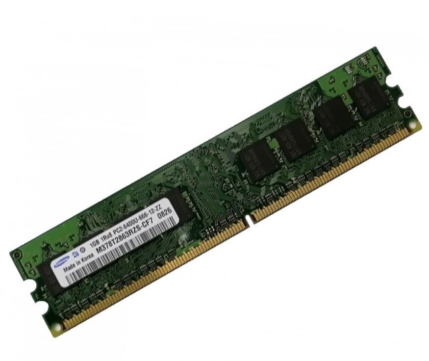 Б/у 1Gb PC2-6400(800)DDR2 Samsung M378T2863RZS-CF7