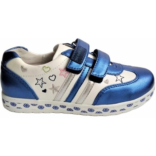 фото Полуботинки 32 размер (стелька 20,5 см./ стопа 19,5 см.) для девочки белый/голубой buddy dog