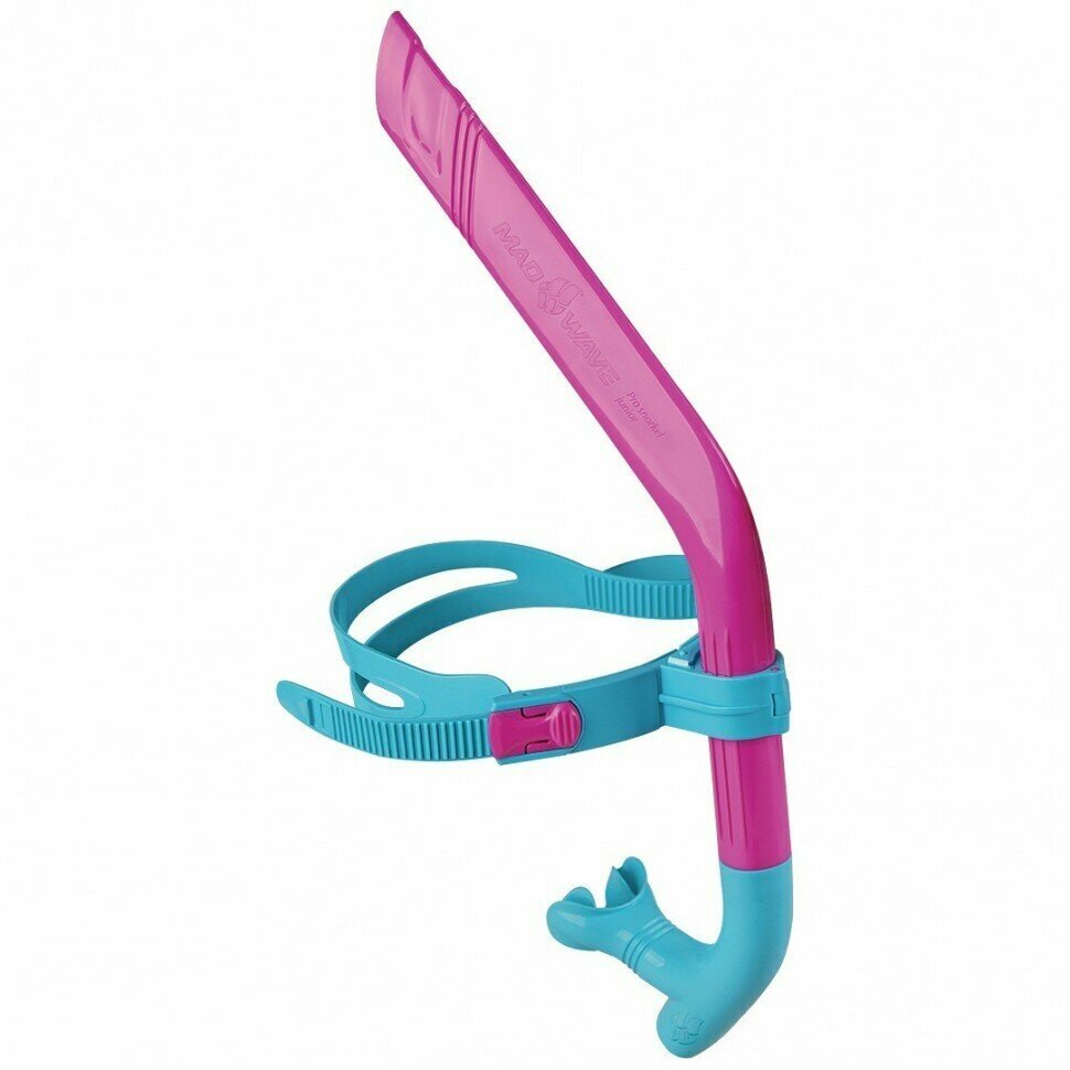 Фронтальная трубка Mad Wave Pro Snorkel Junior - Розовый