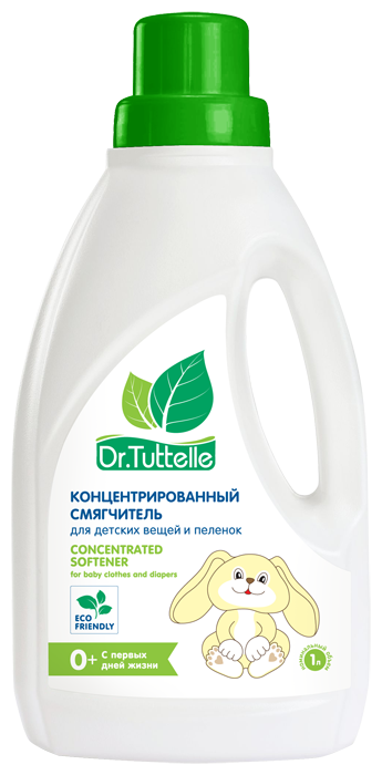 Dr.Tuttelle, Смягчитель кондиц. для дет. вещей и пеленок, (1000 мл) - фото №1