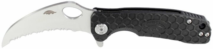Нож Honey Badger Claw D2 L Serrated - фотография № 2