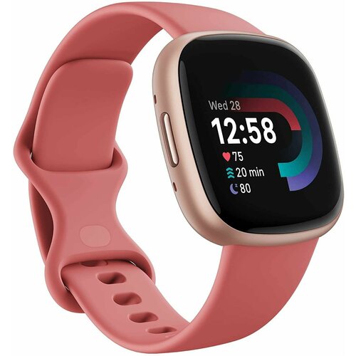 Умные часы Fitbit Versa 4 Beet/Copper Rose