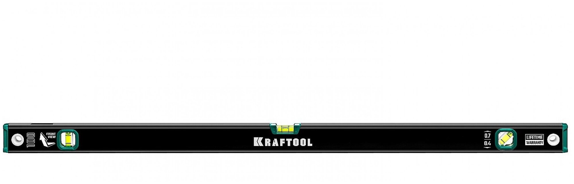 Kraftool 1000 мм, уровень с зеркальным глазком(34781-100) - фотография № 11