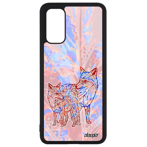 фото Чехол на мобильный galaxy s20, s20 5g, "лиса" лисица зверь utaupia