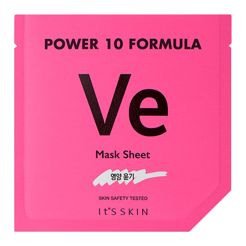 Маска для лица ITS SKIN POWER 10 FORMULA VE с витамином E (питательная) 25 мл