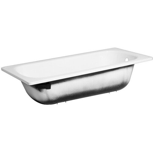 Ванна cтальная Ligeya 150х70, эмалированная, без каркаса, с бортом