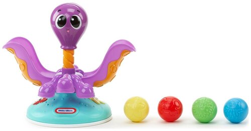 Развивающая игрушка Little Tikes Вращающийся осьминог, фиолетовый