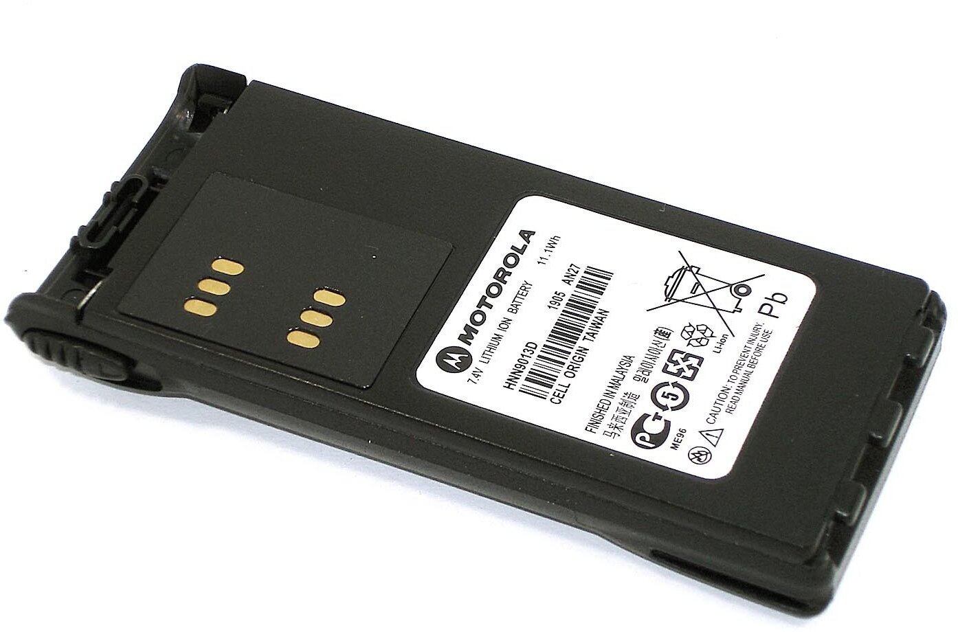 Аккумулятор для Motorola GP340 HT750 HT1200 (HMNN415) 1500mAh 7.4V 11.1Wh Li-ion