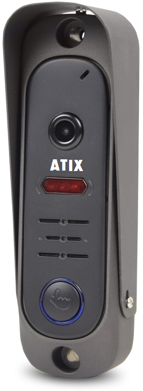 Вызывная панель ATIX AT-I-D11C для видеодомофонов цв. черный