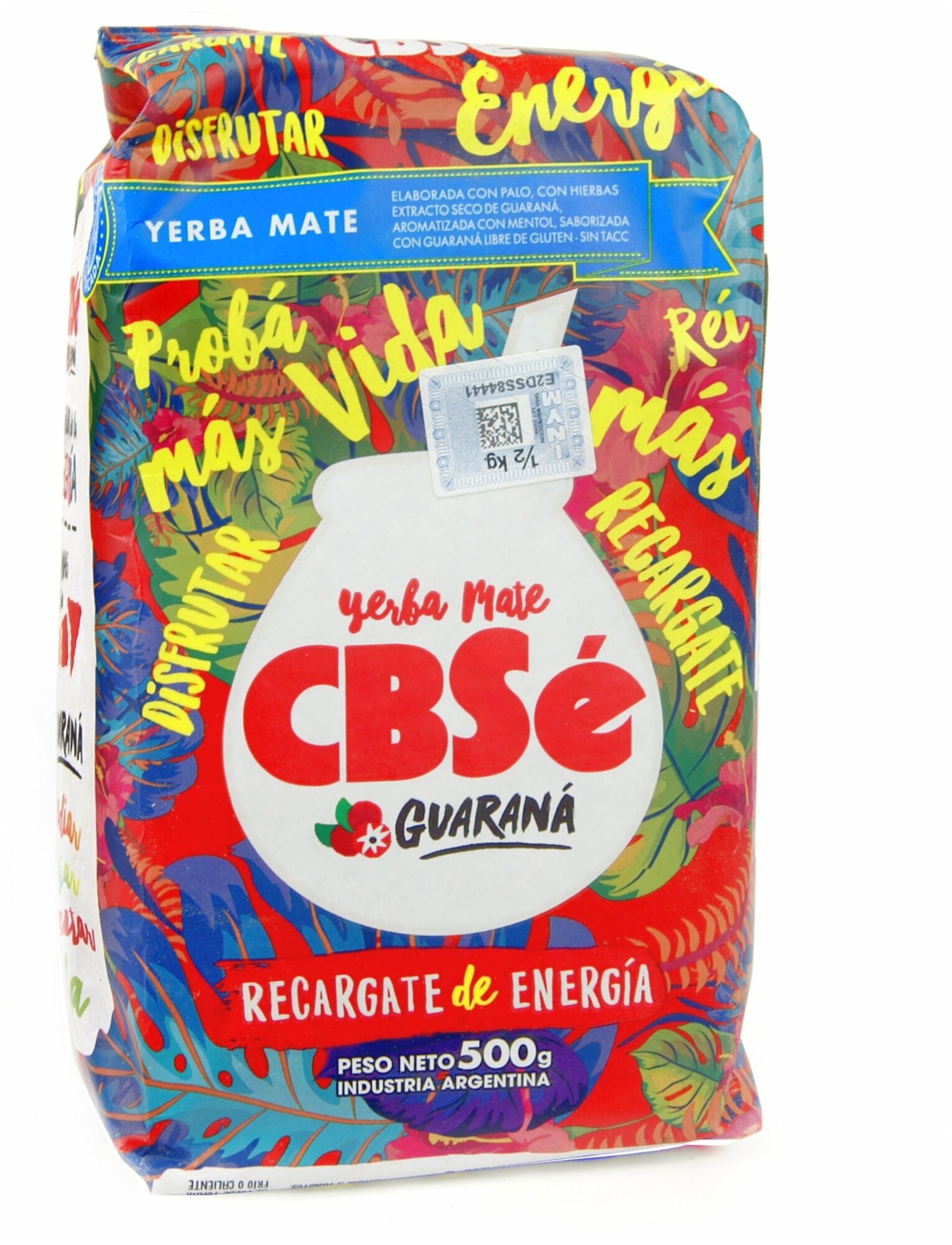 Чай травяной CBSe Yerba mate Guarana, 500 г - фотография № 3