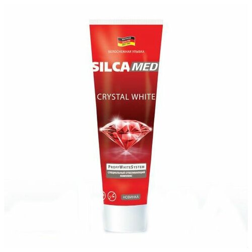 Silcamed Зубная паста Crystal White 100 гр