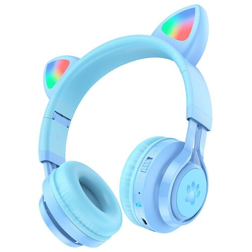 Наушники беспроводные полноразмерные Hoco W39 голубой 249000₽