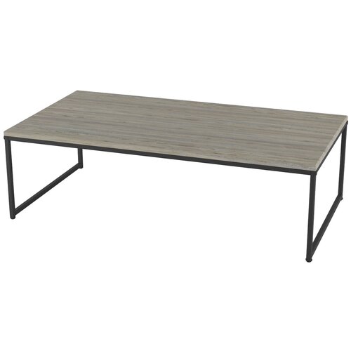 фото Стол журнальный инсайд скания натуральная/черный мебелик