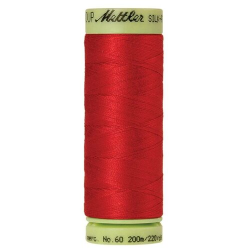 Нить для машинного квилтинга SILK-FINISH COTTON 60, 200 м 100% хлопок 0501 Wildfire ( 9240-0501 )