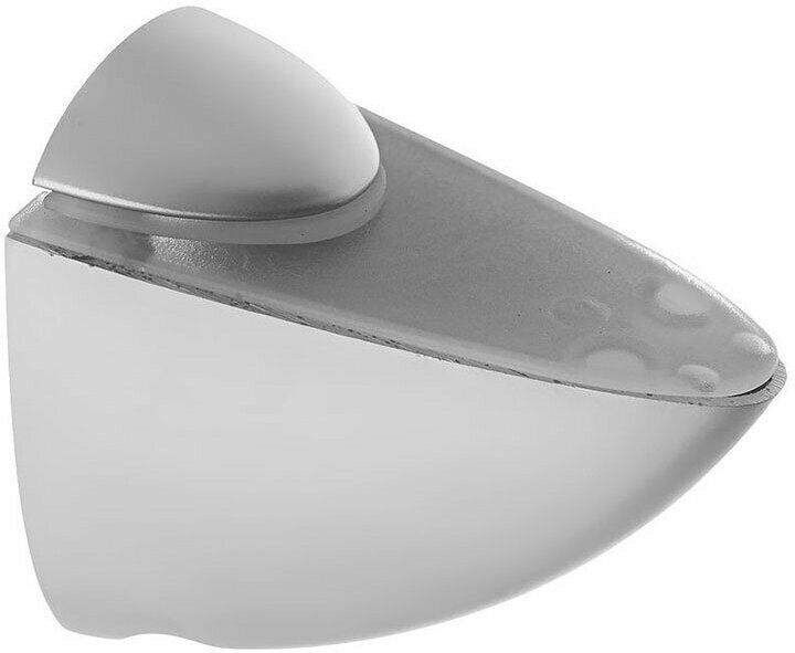 фото Полкодержатель Пеликан средний TECH-KREP, матовый хром, 1 шт