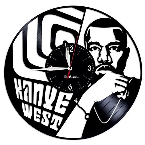 фото Часы из виниловой пластинки (c) vinyllab kanye west