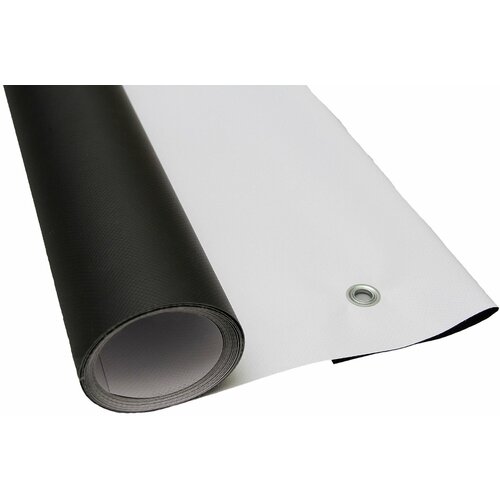 Фон виниловый FST 1,60x3,40 м двусторонний чёрный/белый