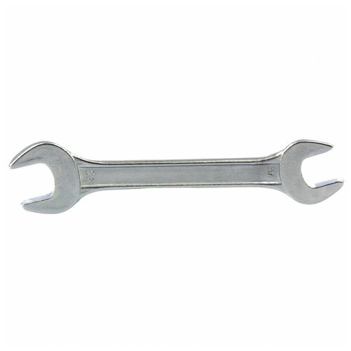 Ключ рожковый 19 х 22 мм хромированный Sparta ключ рожковый sparta 144715 22 мм х 24 мм