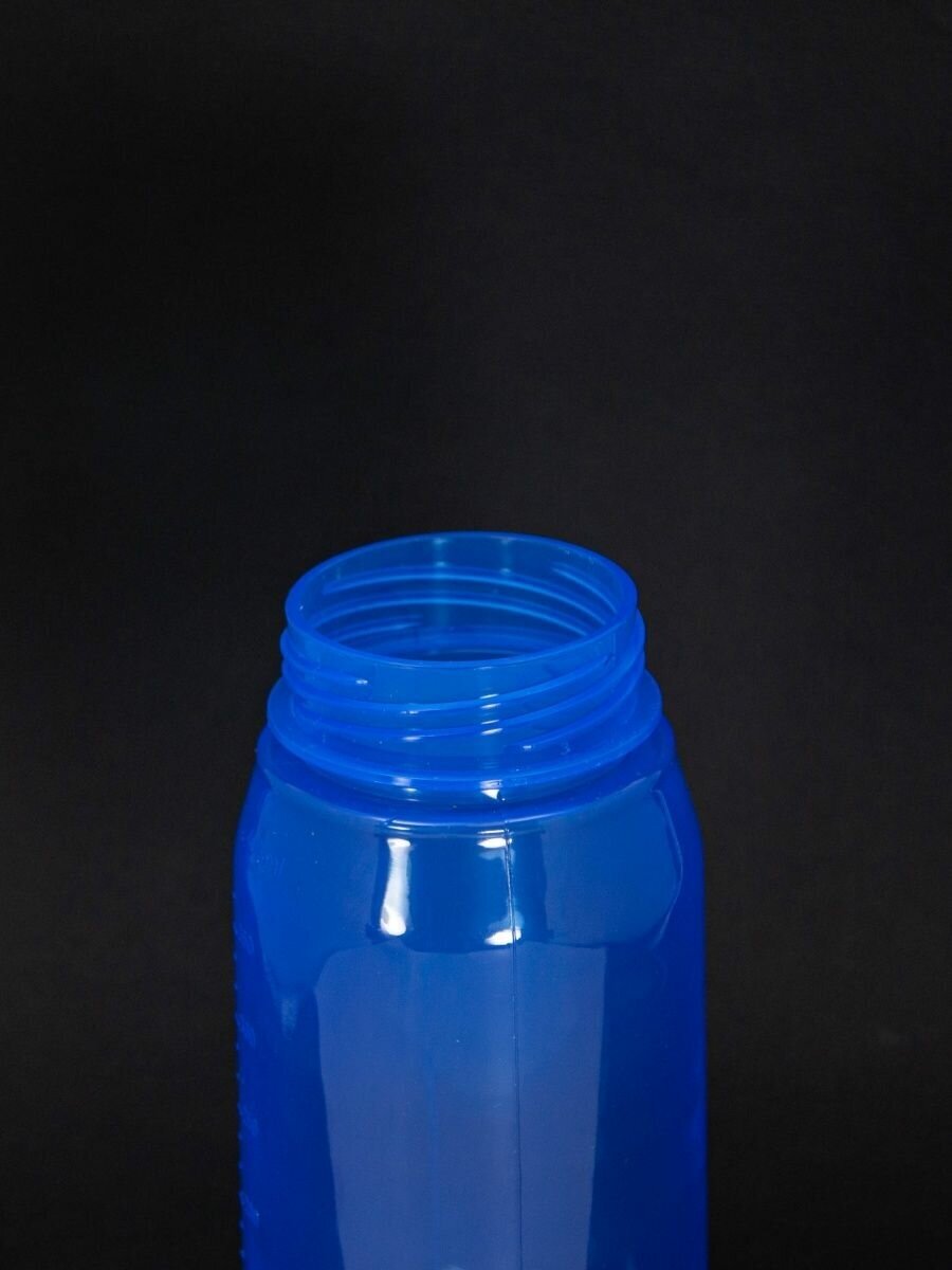 Пластиковая детская бутылка для воды с трубочкой в школу - фотография № 5