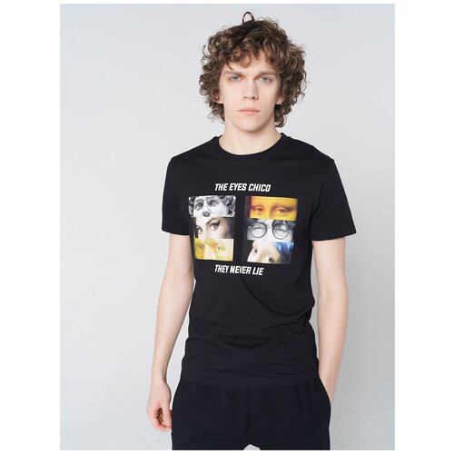 фото Футболка твое 68699 размер xxl, черный