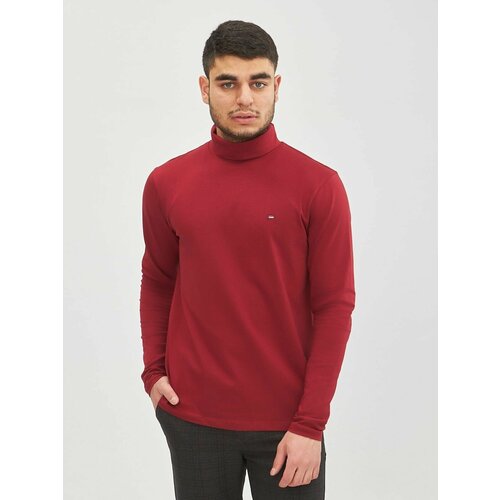 фото Водолазка , размер 48, красный zinzolin