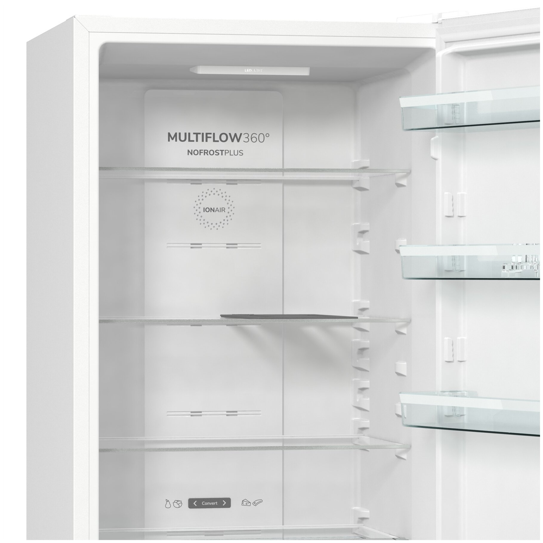 Холодильник GORENJE , двухкамерный, белый - фото №10