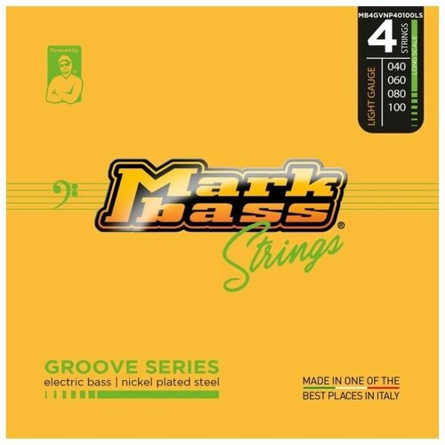 Струны для бас-гитары Markbass Groove Series MB4GVNP40100LS