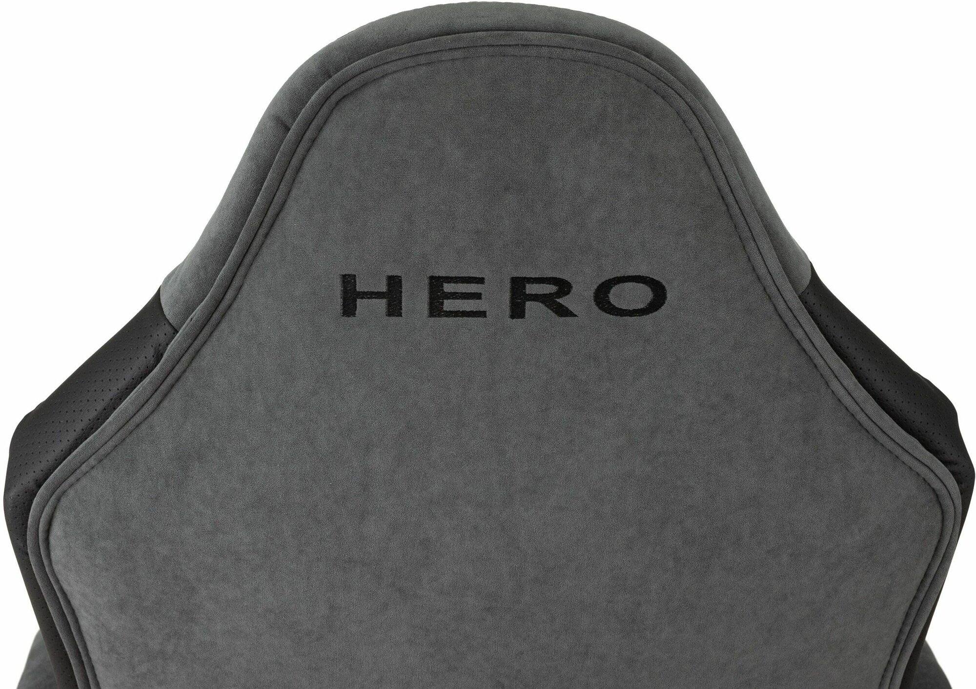 Кресло игровое Zombie Hero, обивка: текстиль/эко.кожа, цвет: серый - фото №10