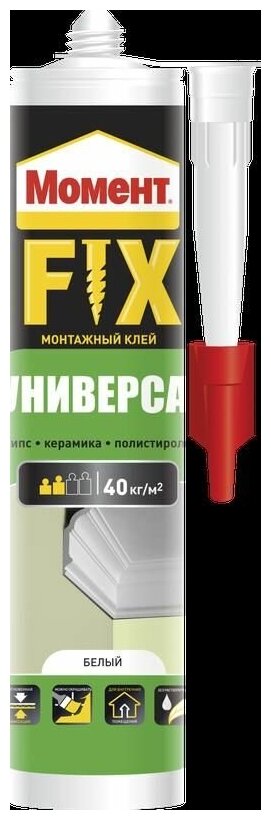 Клей «Момент FIX Универсал» 380г Момент Б0025177