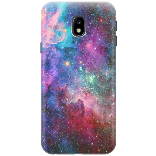 фото Cиликоновый чехол на samsung galaxy j3 (2017) / самсунг джей 3 2017 с принтом "волшебный космос" gosso